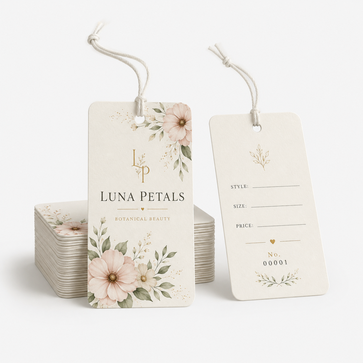 Paper Tag 90x50mm